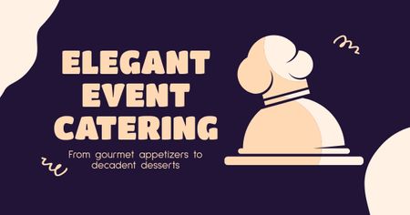 Platilla de diseño Catering Facebook AD