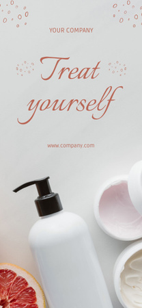 Platilla de diseño Beauty Products Ad with Body Cream Snapchat Geofilter