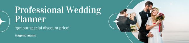 Ad of Professional Wedding Planner Ebay Store Billboard Πρότυπο σχεδίασης