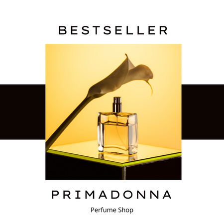 Platilla de diseño Sale of Floral Perfume Instagram