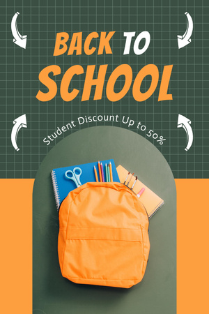 Student Discount on School Items Pinterest Modelo de Design