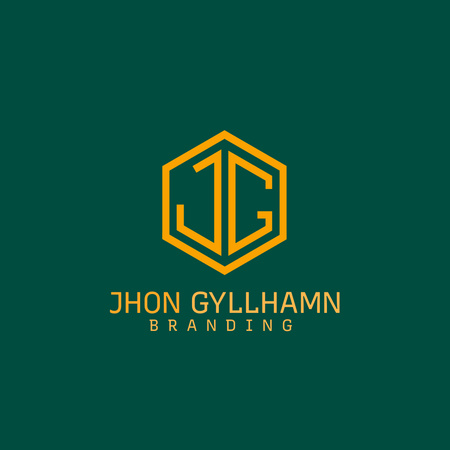 Marketing Company Ad Logo Design Template