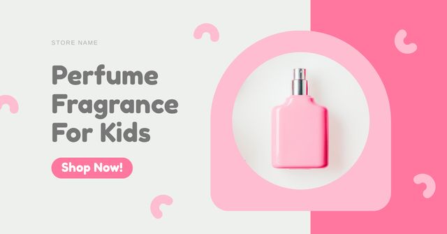 Fragrance for Kids Facebook AD Design Template