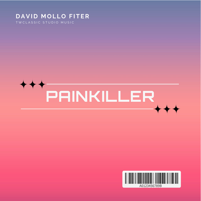 Designvorlage Album Cover PainKiller für Album Cover