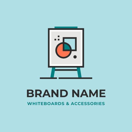 Plantilla de diseño de Whiteboard and Accessories Sale Announcement for Students Animated Logo 