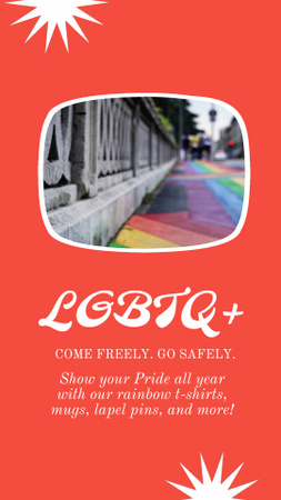 Plantilla de diseño de Pride Month Sale Announcement TikTok Video 