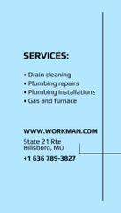 Contact Details of Workman