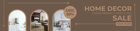 Home Decor Items Discount Brown Ebay Store Billboard Design Template