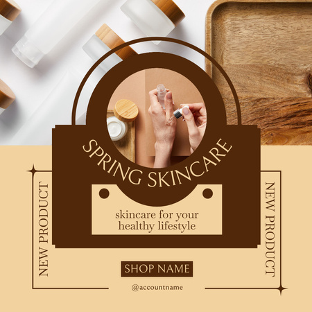 Spring Sale Hand Care Instagram Design Template