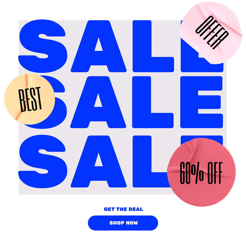 Platilla de diseño Online Shop Sale Instagram