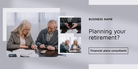 Retirement Plan Consultants Image Design Template