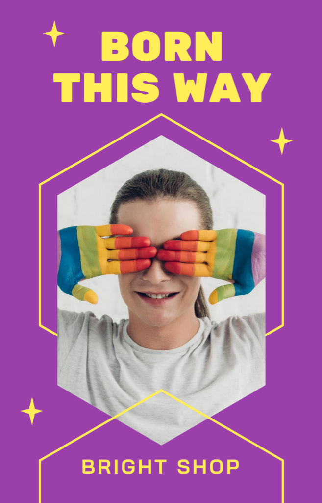 Template di design LGBT Shop Ad IGTV Cover