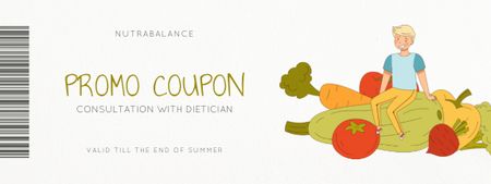 Dietitian Services Offer Couponデザインテンプレート