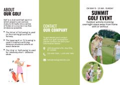 Golf Summit Announcement with Young Women
