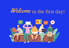 Back to School Announcement And Welcome To First Day