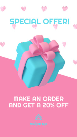 Make An Order and Get a 20 Off Instagram Story Design Template