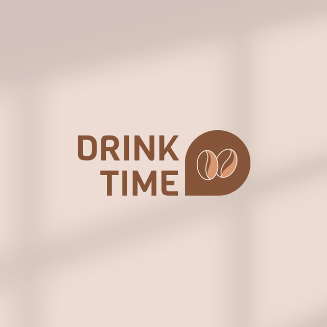 Coffee Blends and Drinks Logo 1080x1080px Design Template