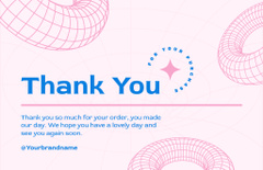 Thank You for Purchase Pink