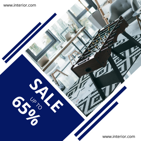 Discount on New Arrival Furniture Instagram Design Template