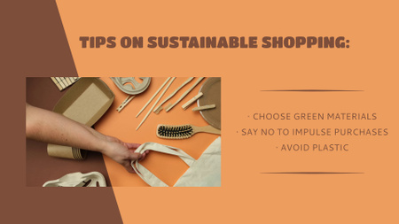 Ontwerpsjabloon van Full HD video van Essentiële tips voor duurzaam winkelen