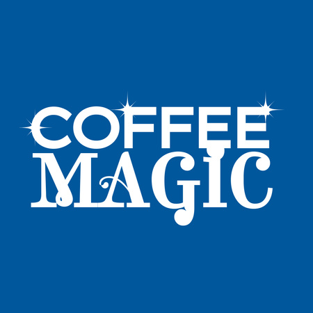 Modèle de visuel promotion café - Logo