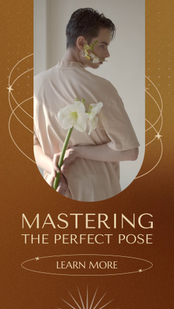 Mastering Perfect Pose In Modelling Instagram Video Story Design Template