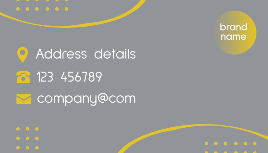 Cooling and Heating Solutions for Home on Grey Business Card US Design Template