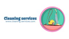 Responsible Cleaning Services Offer with Vacuum Cleaner