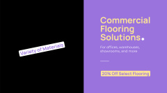 Commercial Spaces Flooring Service With Wide-range Of Materials