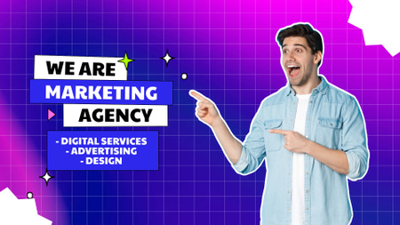 Multitasking Marketing Agency Services Promotion Full HD video Design Template