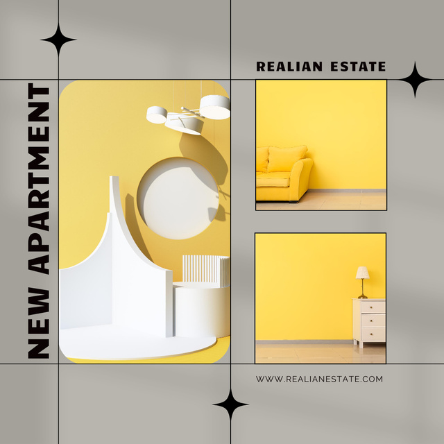 Plantilla de diseño de New Apartment Sale Offer Instagram 