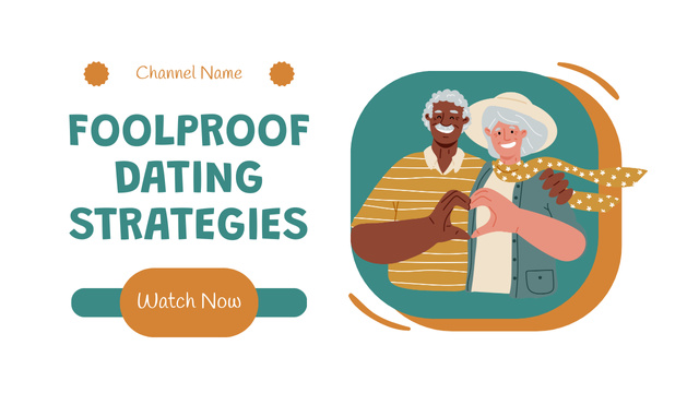 Age-Friendly Dating Strategies Youtube Thumbnail Design Template
