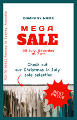 Christmas In July Sale of Clothes