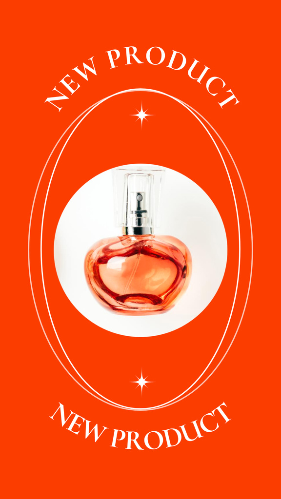 New Fragrance Ad Instagram Story – шаблон для дизайну