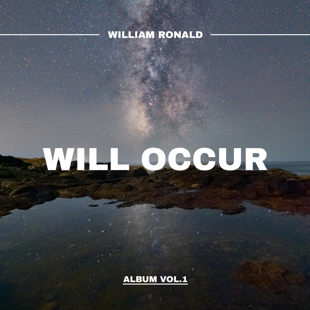 Ontwerpsjabloon van Album Cover van Will Occur Album Cover