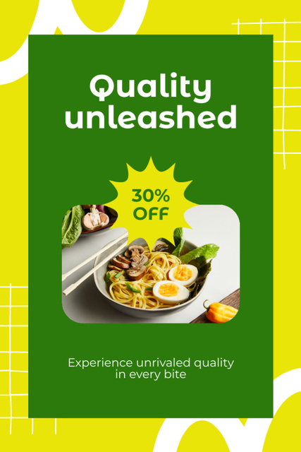 Discount Offer on Tasty Asian Food Tumblrデザインテンプレート