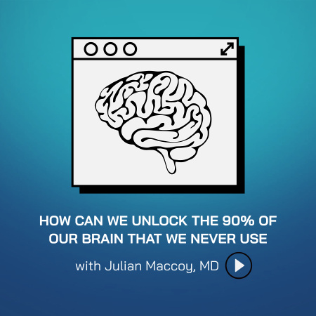 Podcast about Brain Training Podcast Cover Design Template