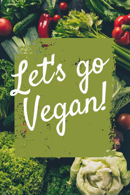 Vegan Lifestyle Concept Tumblr Tasarım Şablonu