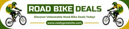 Предложения по шоссейным велосипедам Ebay Store Billboard – шаблон для дизайна
