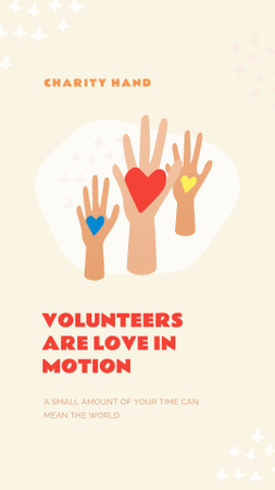 Platilla de diseño Volunteering Motivation during War in Ukraine Instagram Story