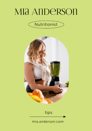Nutritionist Services Offer Flyer A5 Design Template