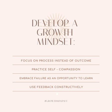 Ontwerpsjabloon van Instagram van Mind Development and Growth Training Offer