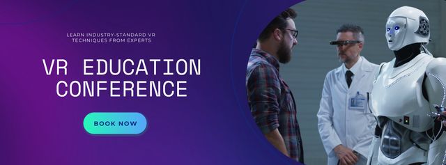 Virtual Education Ad Facebook Video cover – шаблон для дизайна