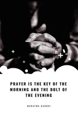 Hands Clasped In Religious Prayer with Phrase