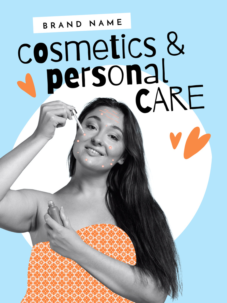 Personal Beauty Care Poster US tervezősablon