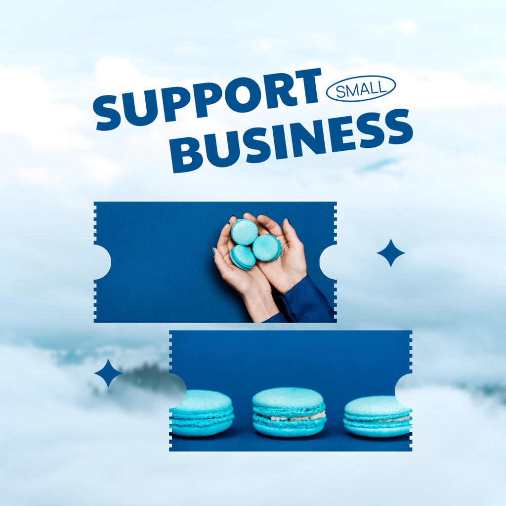 Plantilla de diseño de Call for Small Business Support Instagram 