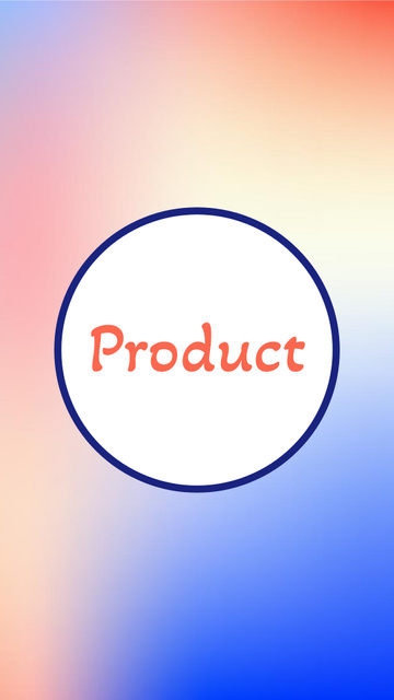 Emblem of Product Instagram Highlight Cover – шаблон для дизайна