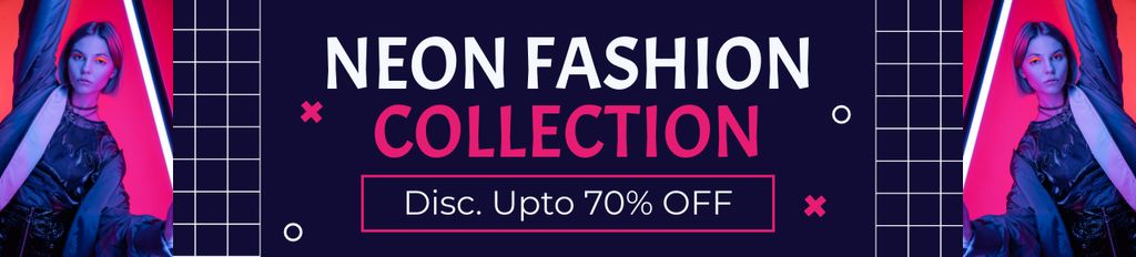 Ad of Fashion Collection Ebay Store Billboardデザインテンプレート
