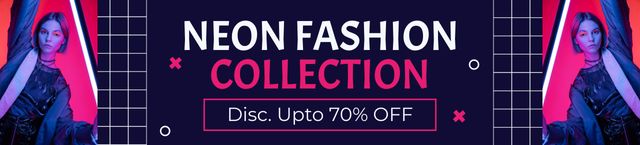 Ad of Fashion Collection Ebay Store Billboardデザインテンプレート