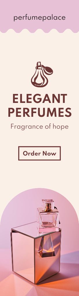 Elegant Perfume for Sale Skyscraperデザインテンプレート